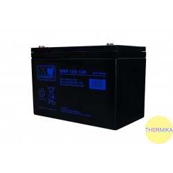 Akumulator MWP 100-12B (Long Life, 12V-100Ah, Bolt M6)
