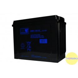 Akumulator MWP 130-12 (Long Life, 12V-130Ah, Bolt M6)