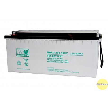 Akumulator MWLG 200-12EV (12V-200Ah, GEL-PVC)