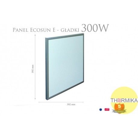 Panel na podczerwień Fenix z serii ECOSUN E gładki - 300 W