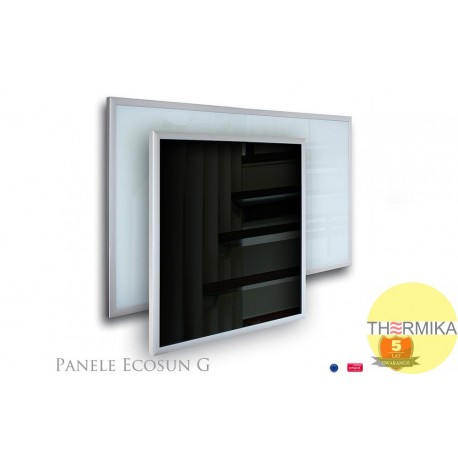 Panel na podczerwień Fenix z serii ECOSUN G szklany lustrzana poświata - 300 W biały
