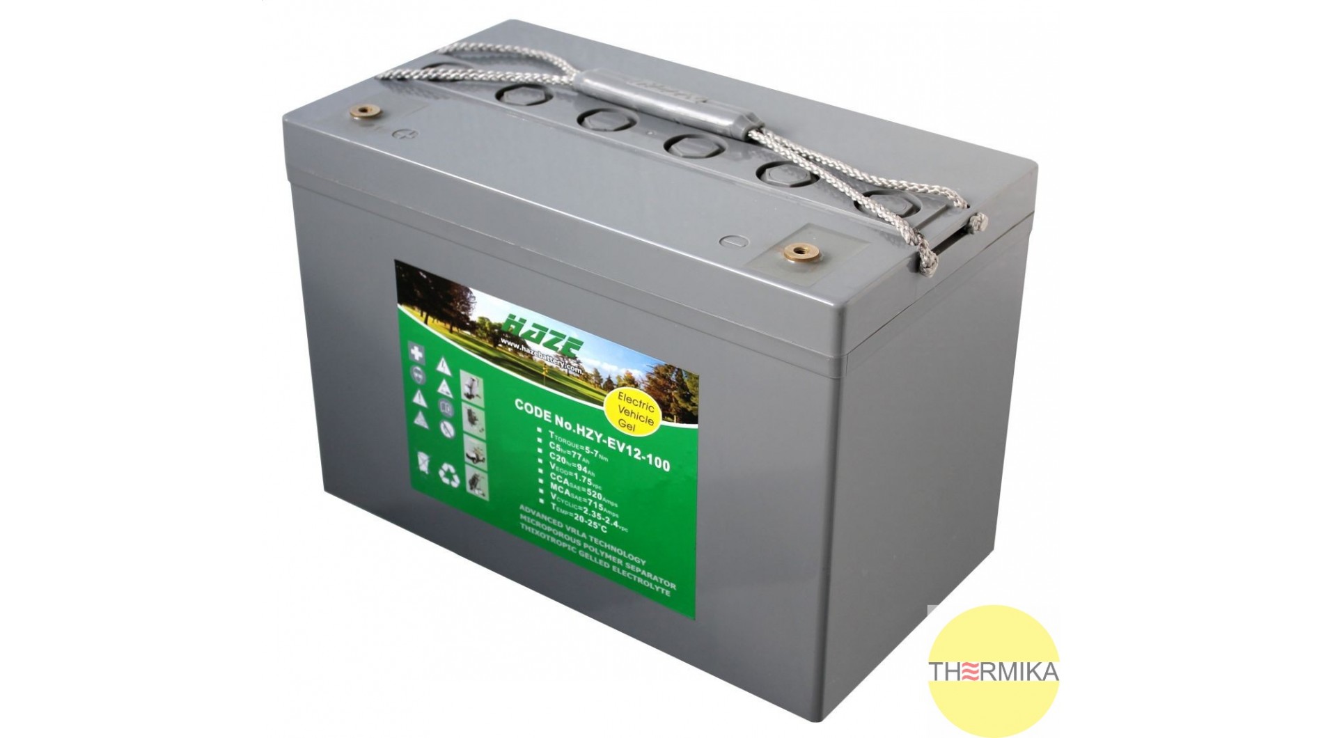 Akumulator elowy HAZE HZY EV 12V 100 akumulator-elowy-haze-hzy-ev-12v-100
